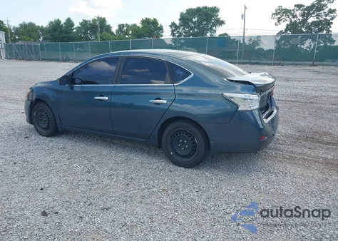 2014 Nissan Sentra S from USA, damaged, VIN 3N1AB7APXEY282554